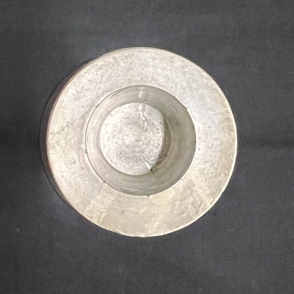 Vtg Just Anderson Pewter Candleholder - Picture 5 of 14